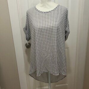 DR2 Crew-neck Short-sleeved Blouse - XL